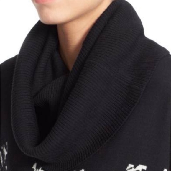 Diane von Furstenberg 'Ahiga' Floral Jacquard Cowl Neck Sweater - Picture 6 of 16